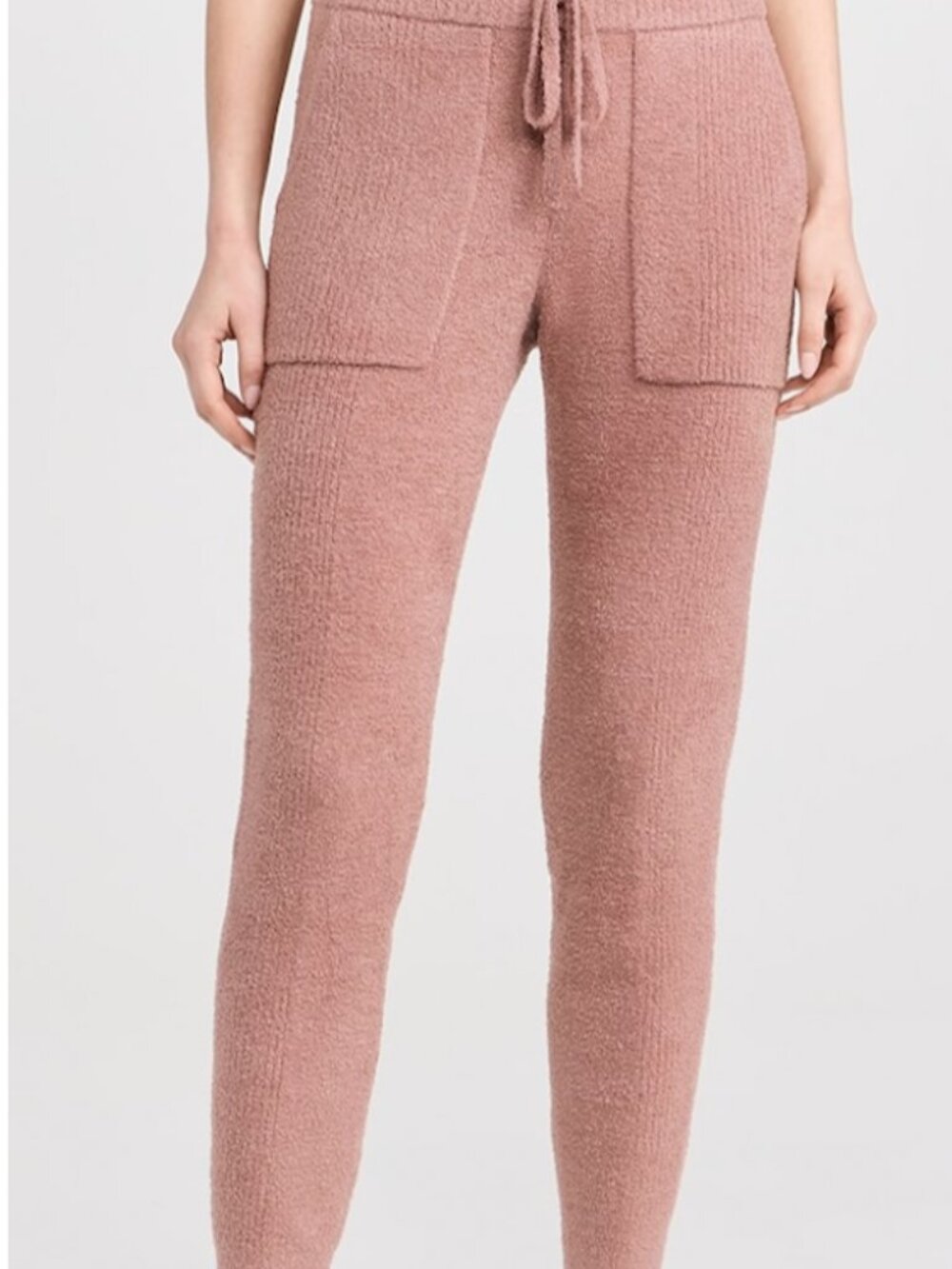 Barefoot Dreams CozyChic Lite Rib Blocked Pants 🤎 | Medium | Tierra | EUC - Picture 14 of 14